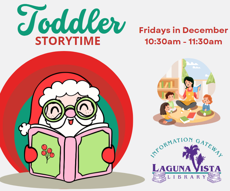 Toddler Storytime Friday's in December